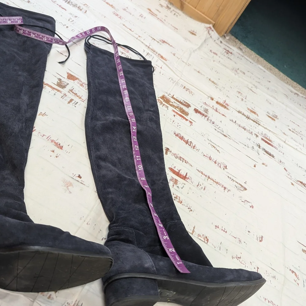 Aquatalia Suade Above The Knee Boots